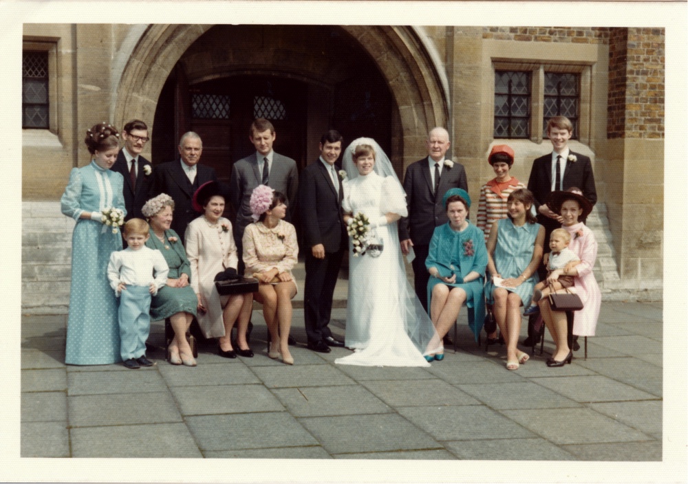 Arleen Blake wedding 1969