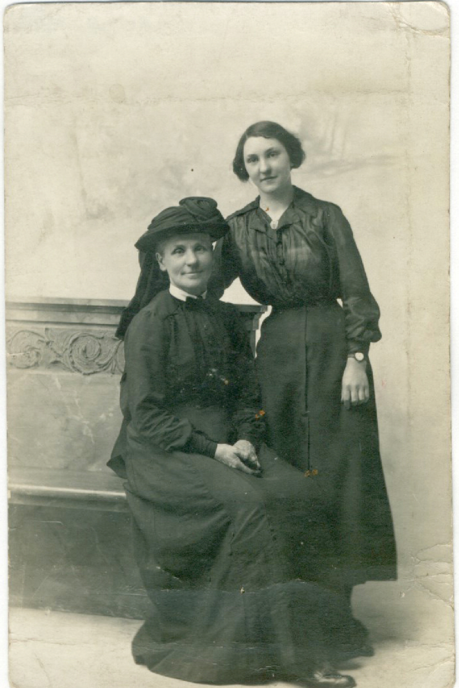 Ellen Dredge and Gladys Dredge