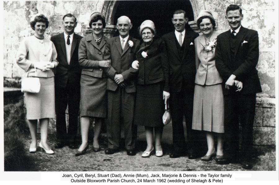 Taylor family 1962