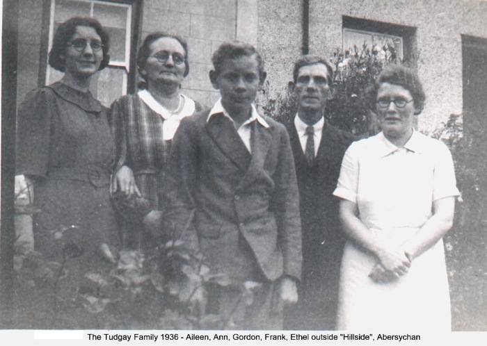 Frank Tudgay family ca 1936