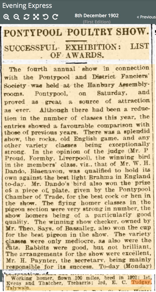 Poultry Show 1902