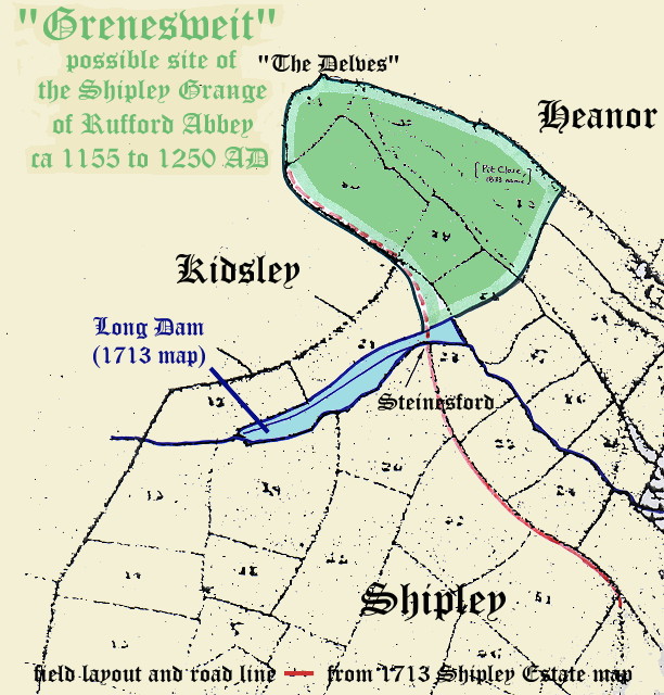 {Map of Shipley Grange}